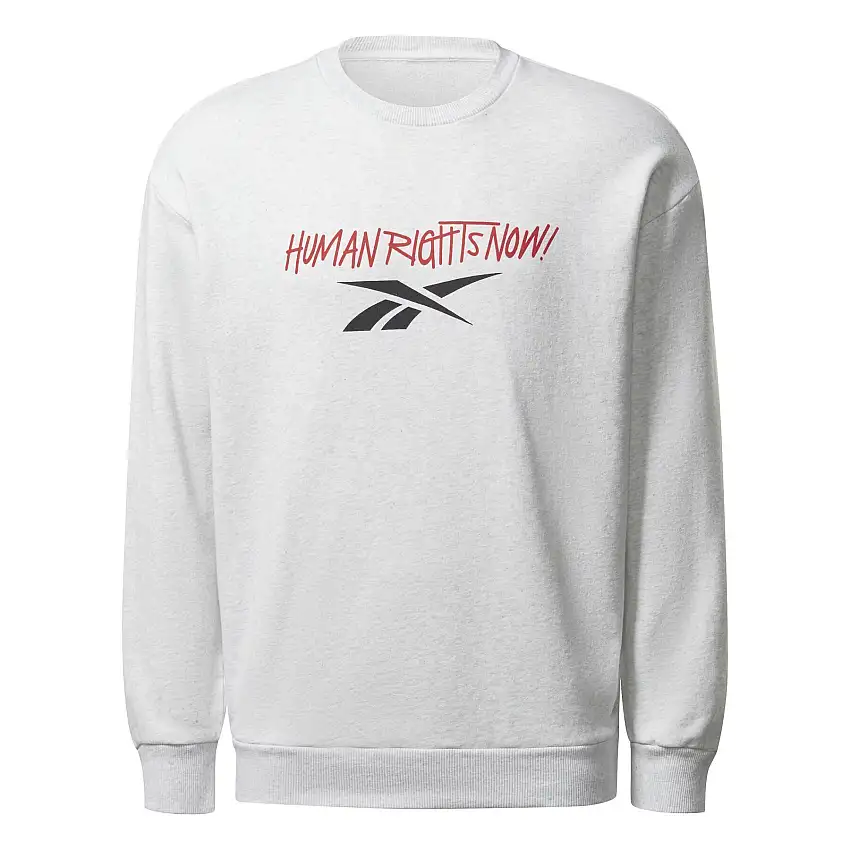 Felpa girocollo Reebok Human Rights Now!