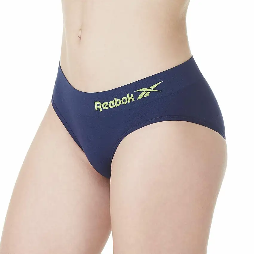 Mutandine primula da donna senza cuciture Reebok (x3)