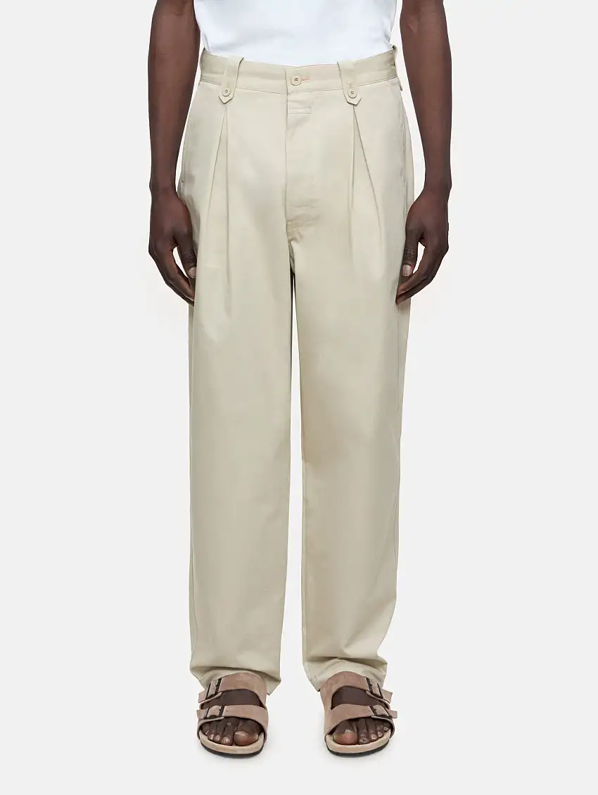 Pantaloni con Pince Rize Beige