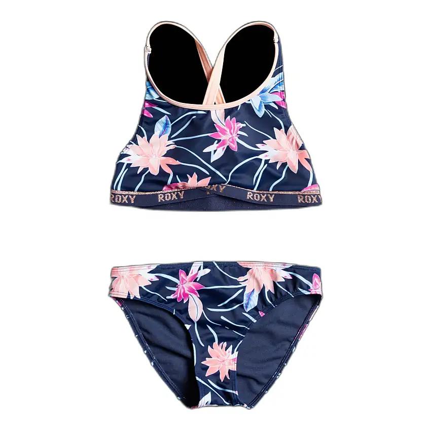 Costume da bagno 2 pezzi da bambina Roxy Roxy Sporty