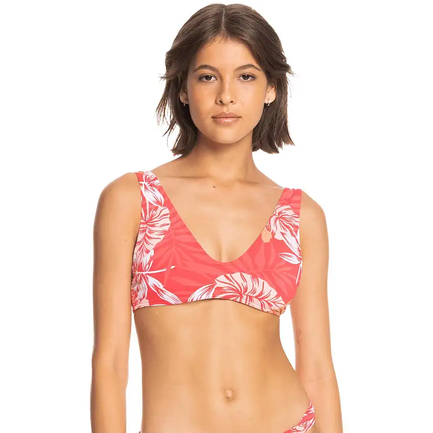 Top costume da bagno donna Roxy Seaside Tropics