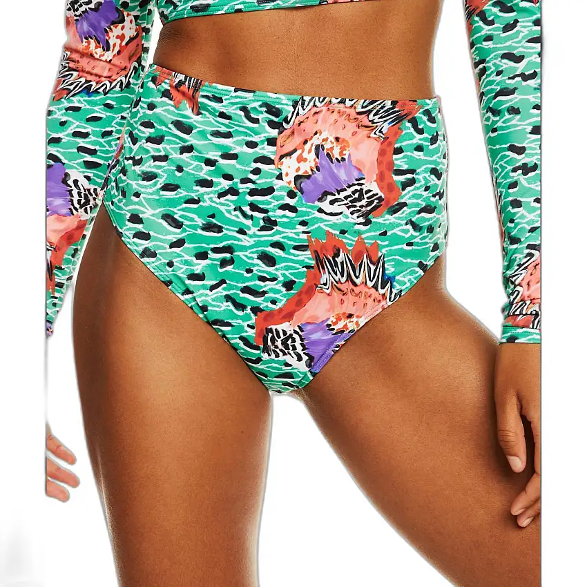 Slip per costume da bagno da donna Roxy Stella Jean X Mod Hwaist