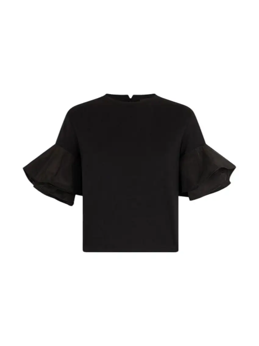 LIU JO BLACK Women's T-shirt CA5006J6308 22222 Black