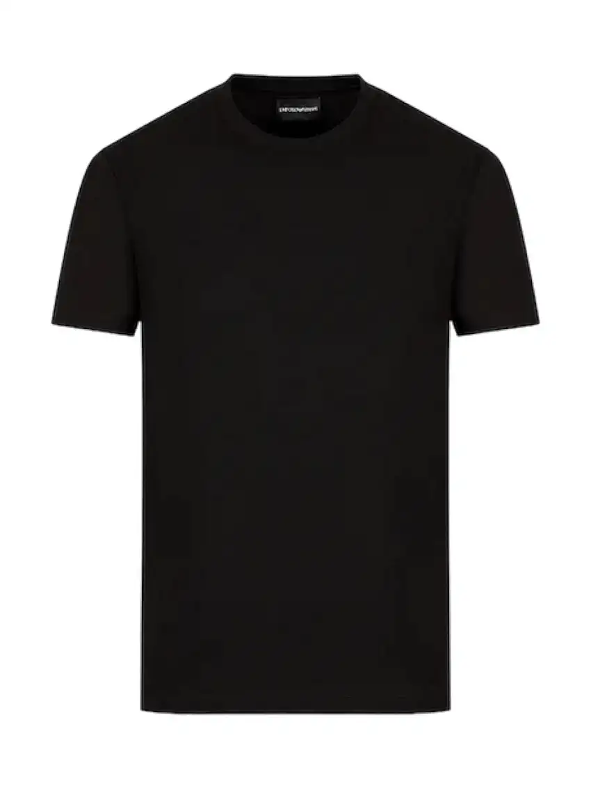 EMPORIO ARMANI Men's T-Shirt and Polo 8N1TD2 1JGYZ 0022 Black