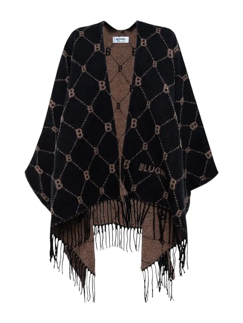 BLUGIRL Women's Cape PF4008T0300 22222 Black