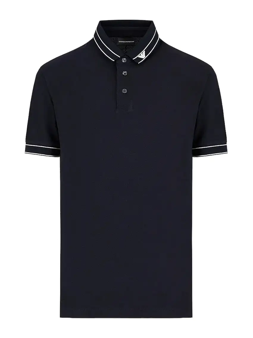 EMPORIO ARMANI Men's T-Shirt and Polo 3D1FM4 1JCYZ 09R9 Blue