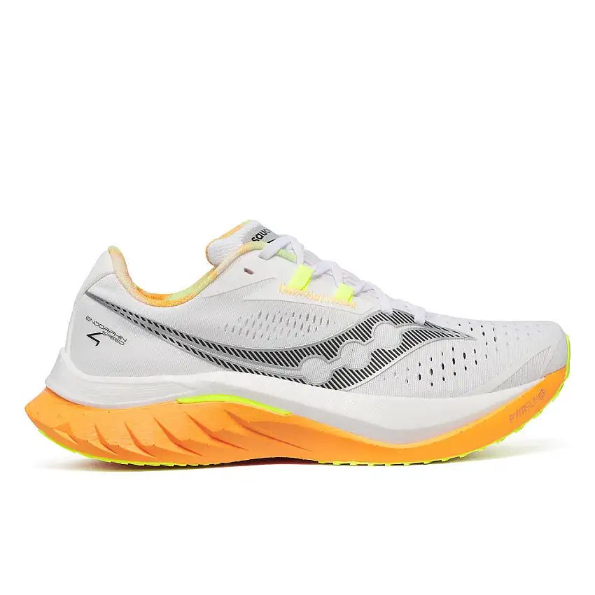 Saucony Endorphin Speed 4 Shoes White/Orange