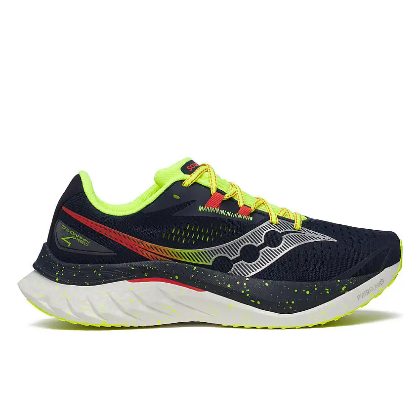 Saucony Endorphin Speed 4 Shoes Blue/Fluo Yellow
