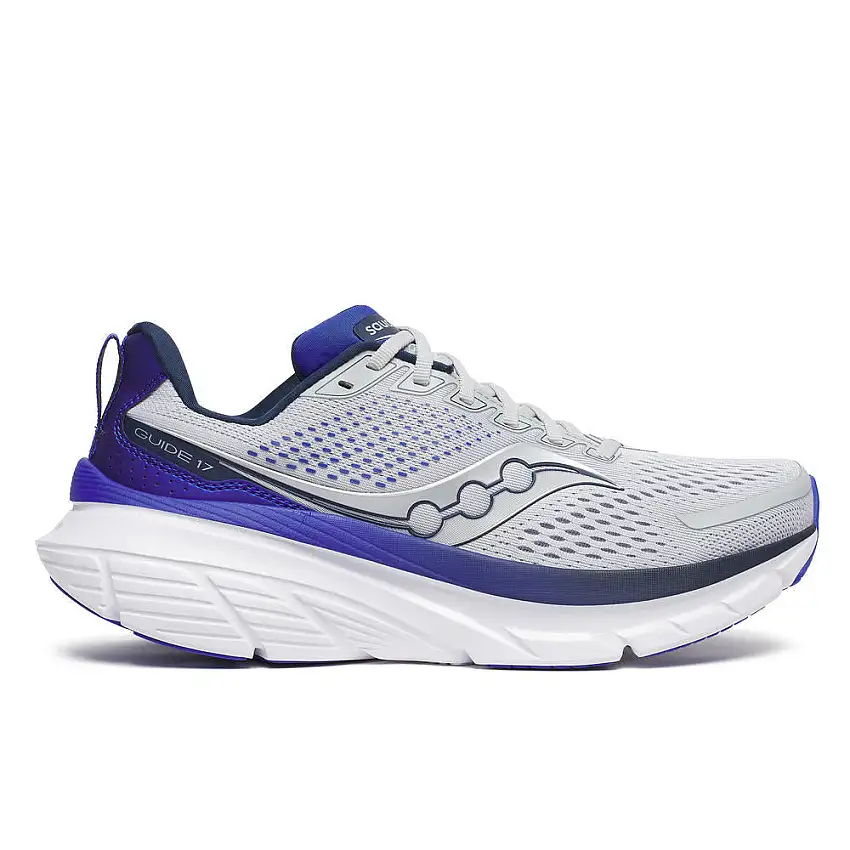 Saucony Guide 17 Shoes Grey/Royal