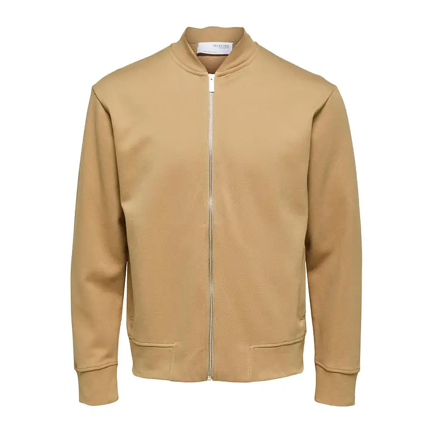 Felpa con zip Selected Barracuda [Misura S]