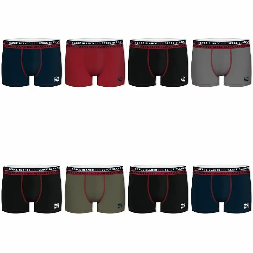 Boxer Serge Blanco (x8)
