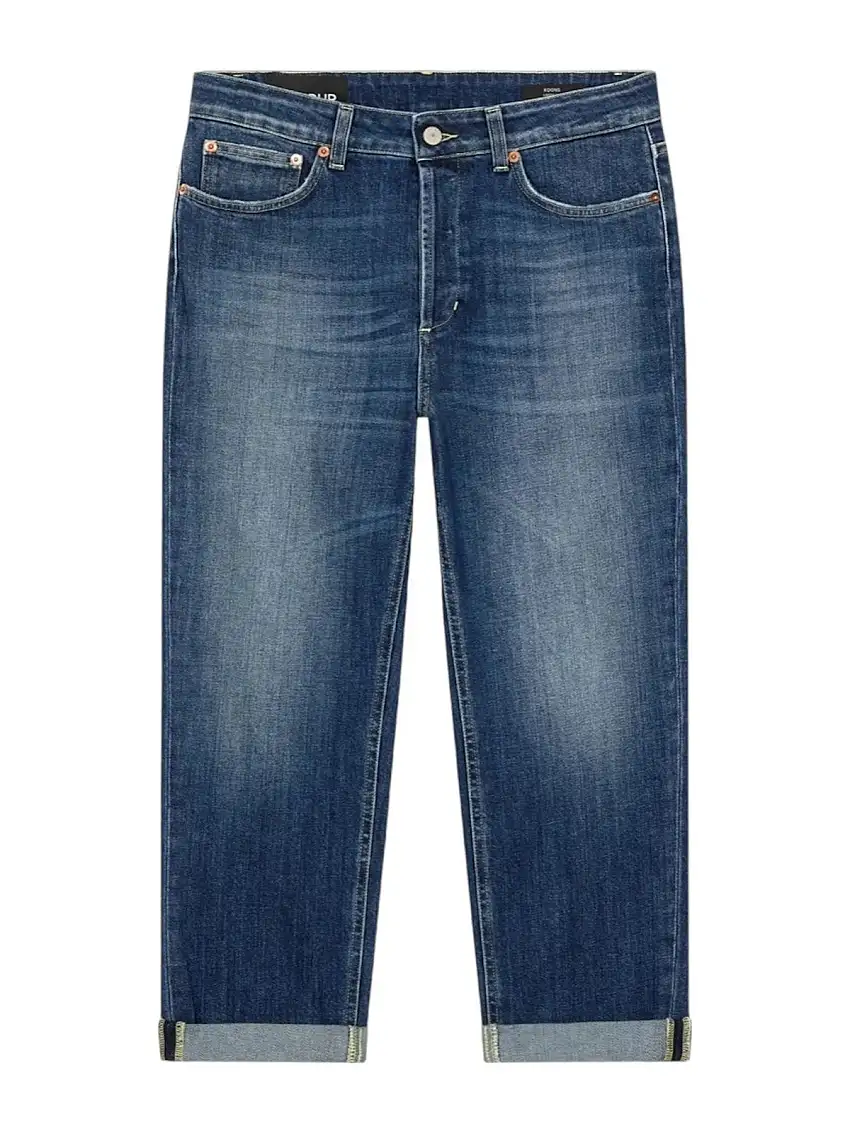 DONDUP Women's Jeans KOONS JEWEL TROUSERS DP268B DSE340D HS3 800 Blue