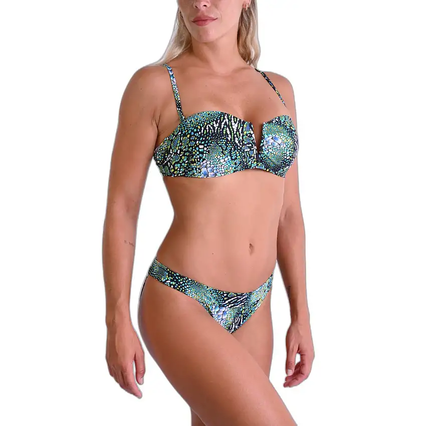 Top per costume da bagno a fascia da donna Soraya PushUp