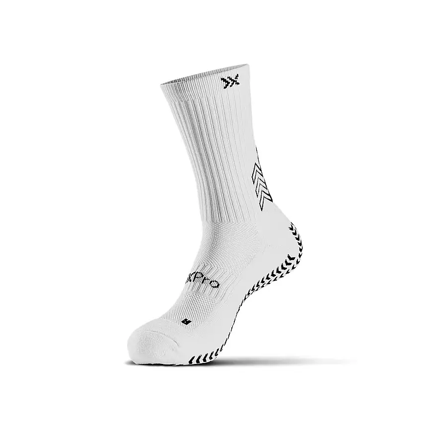 Soxpro Grip Classic Socks White
