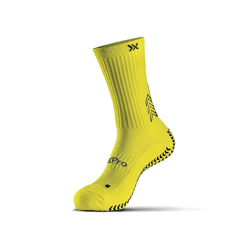 Soxpro Grip Classic Socks Yellow