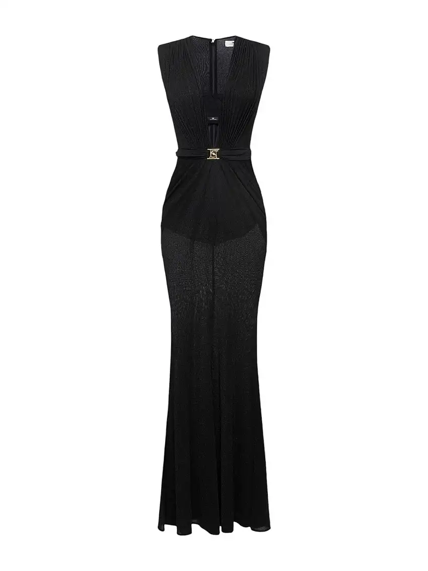 ELISABETTA FRANCHI Women's Dress AB68547E2 110 Black