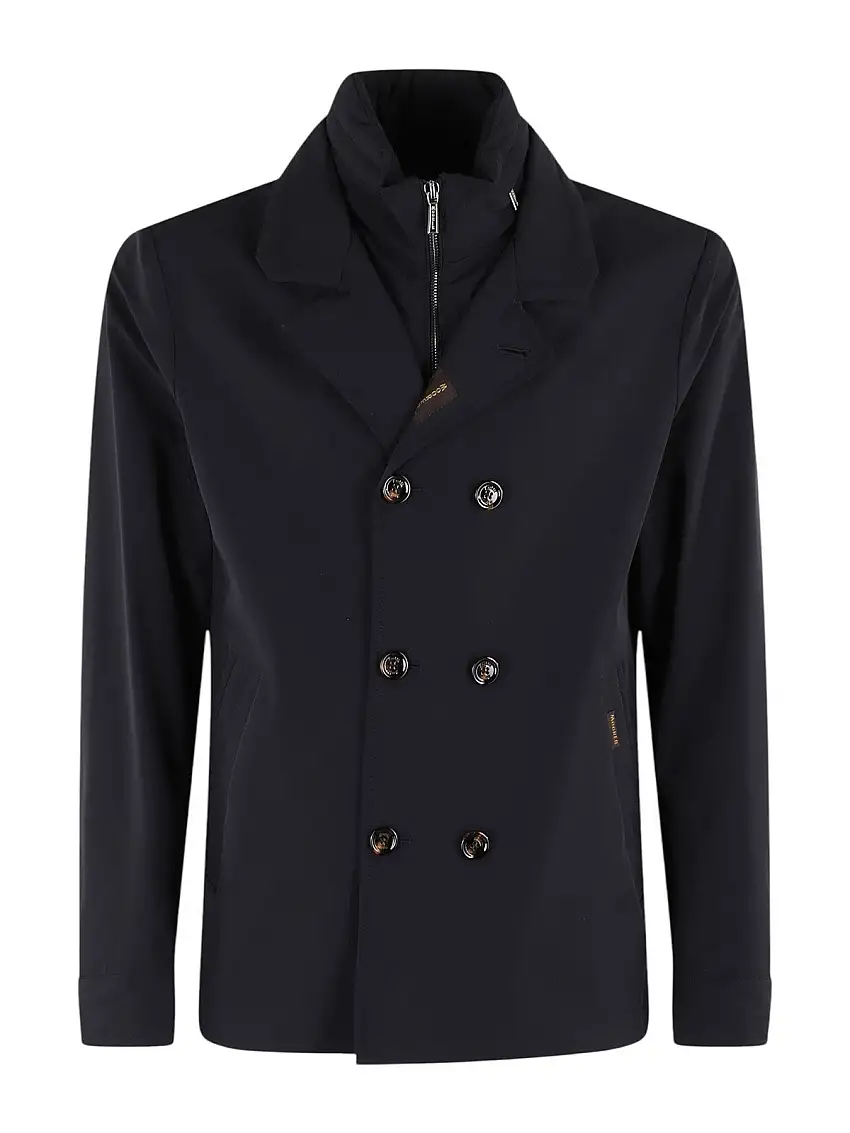 MOORER Men's Caban VOLMER-KN MOUGI101173 TEPA009 Blue