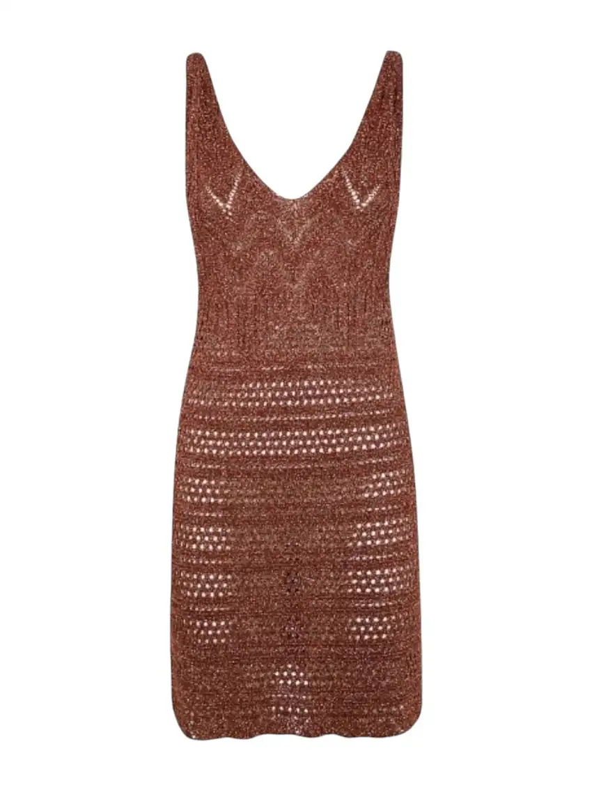 TWINSET Women's Dress 251TT3198 12450 Brown