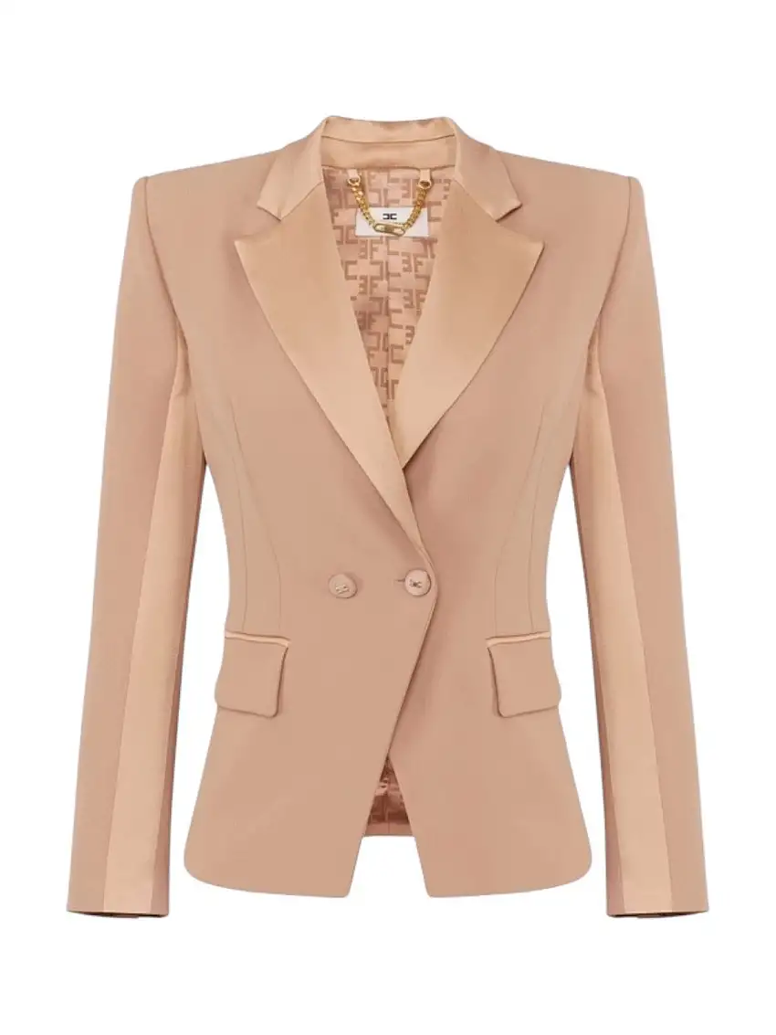 ELISABETTA FRANCHI Women's Jacket GI14951E2-283 Beige
