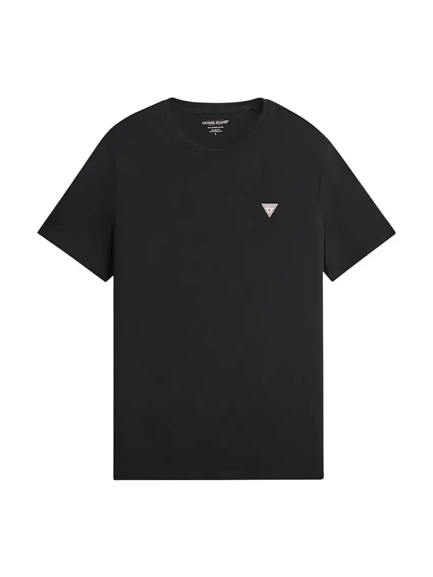 GUESS Men's T-shirt GJ SS CN OS MINI TRIANGLE TEE M4YI46 K8FQ4 JBLK Black