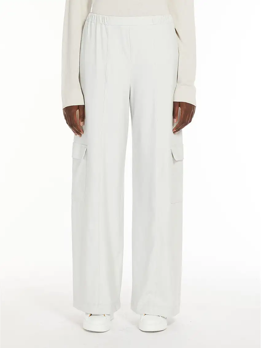 Pantalone Cargo in Jersey Tecnico Roccia