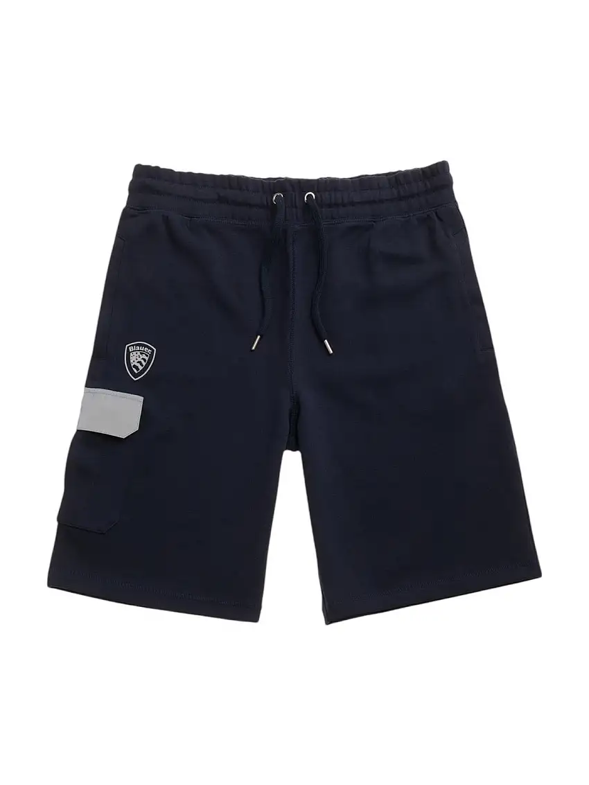 BLAUER Men's Bermuda Shorts PACIFIC 25SBLUP02063 007092 888 Blue