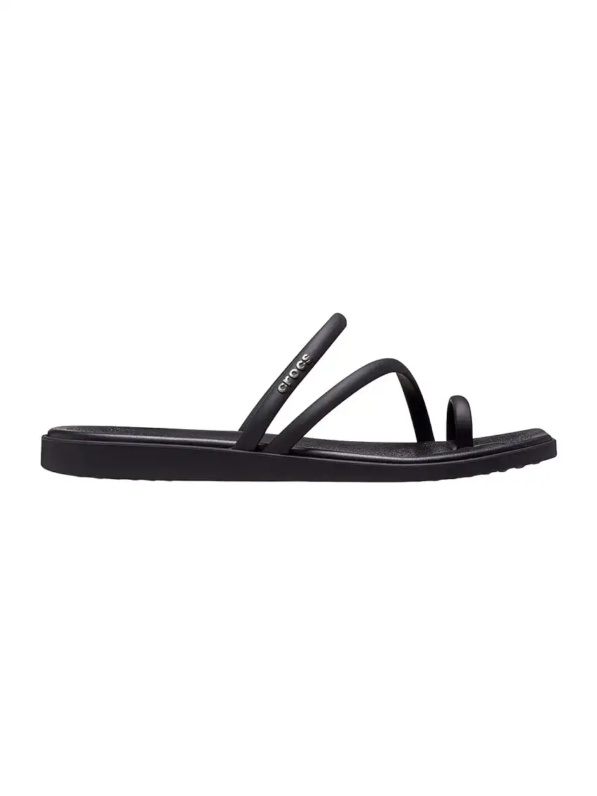 CROCS Women's Miami Toe Loop Sandal W 209862 001 Black