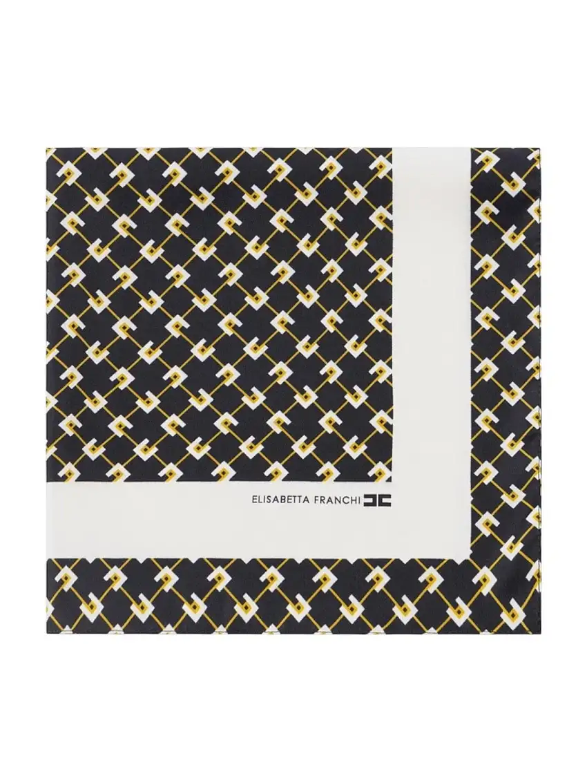 ELISABETTA FRANCHI Women's Scarf FO05F51E2-DJ5 Black