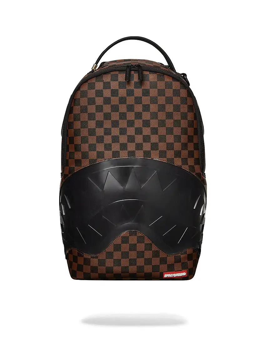 SPRAYGROUND Men's Backpack SIP CLEAR SM & EYES 910B5855NSZ Brown