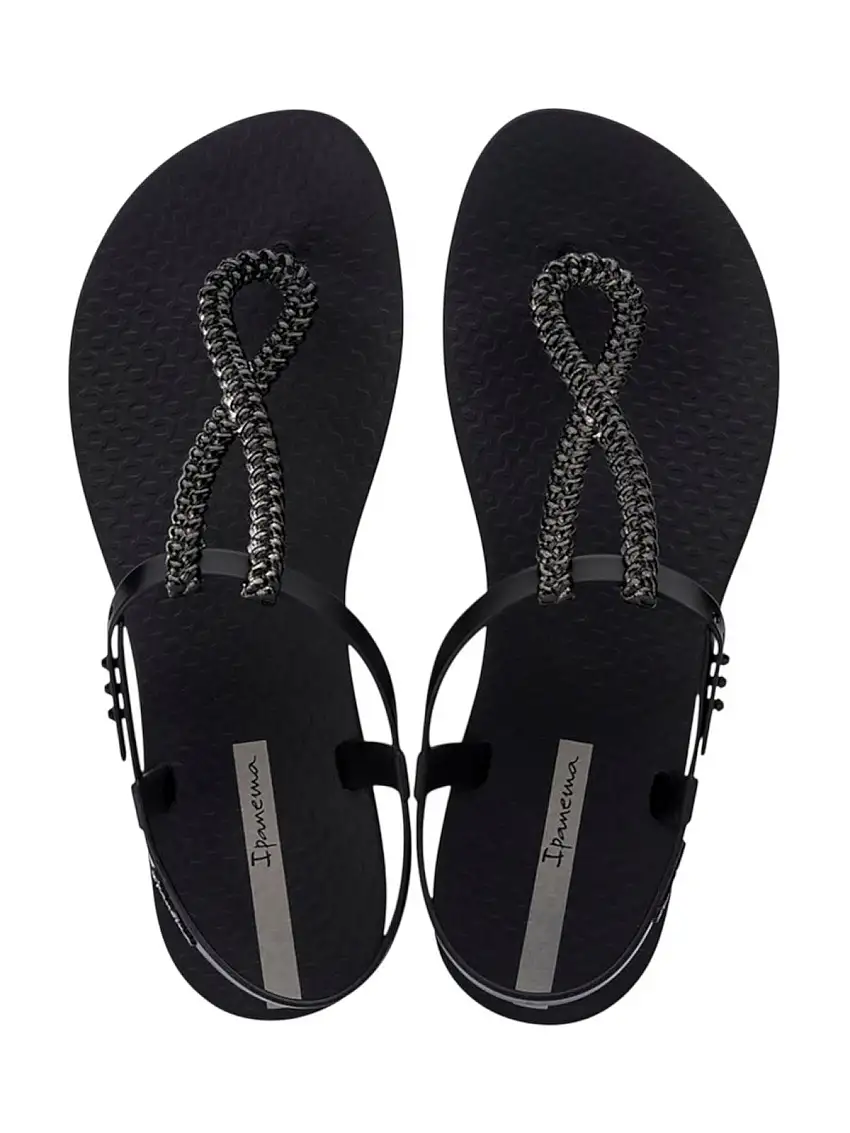 IPANEMA Women's Sandal IP.83658 BC909 BLACK/DARK GREY