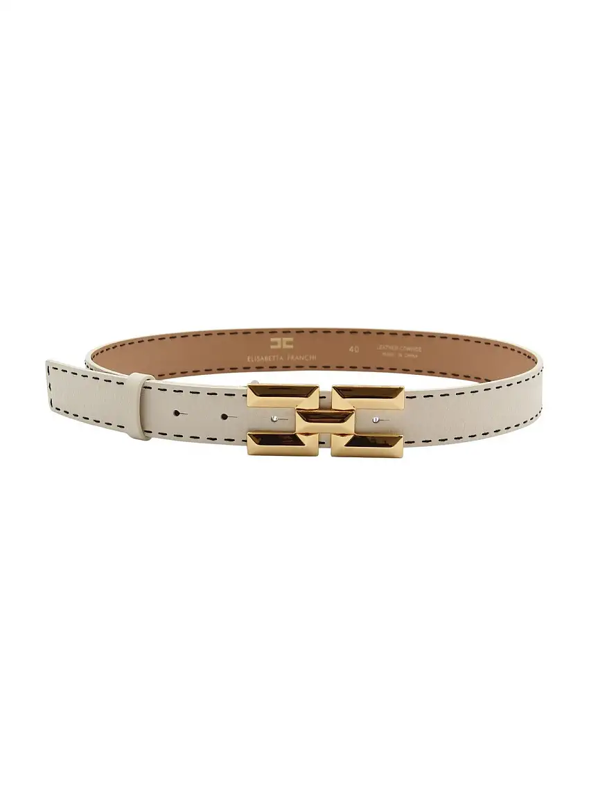 ELISABETTA FRANCHI Women's Belt CT08S51E2-E84 Beige