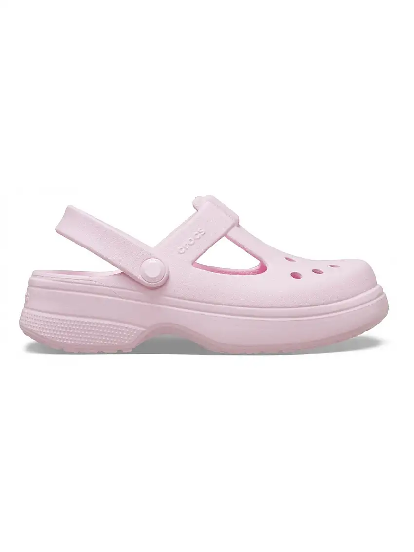CROCS Girls' Classic Mary Jane Clog Sandal K 210615 6ZW PINK MILK