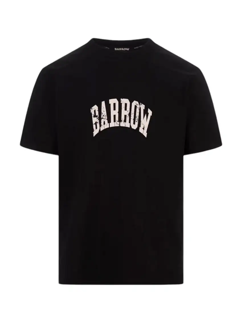 BARROW Men's T-Shirts and Polos JERSEY UNISEX T-SHIRT F4BWUATH076 110 Black