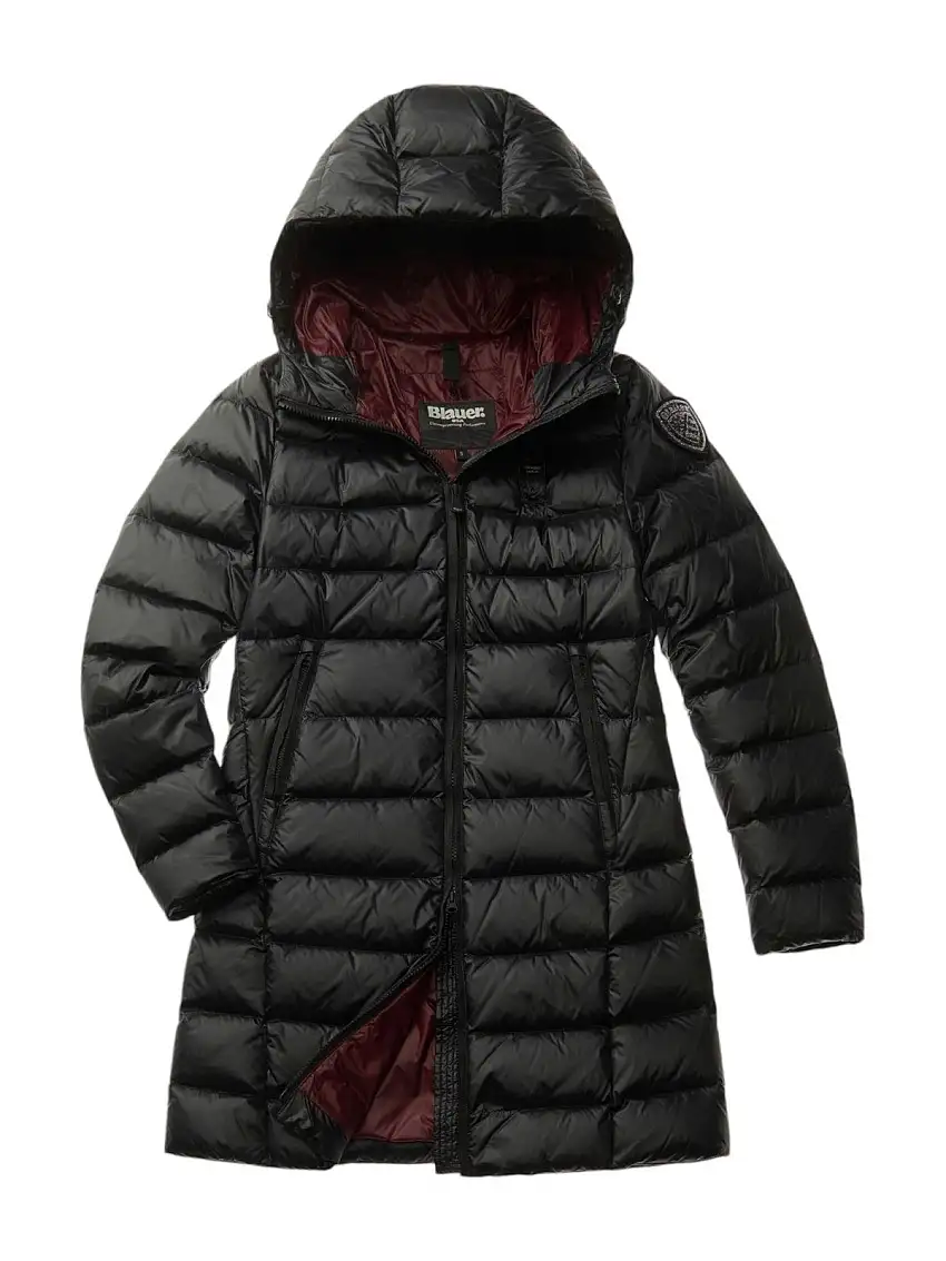 BLAUER Women's Down Jacket AGNES 24WBLDK03037 006950 999RD Black
