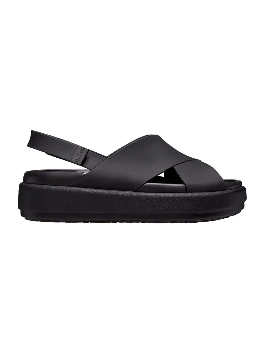 CROCS Women's Sandal Brooklyn Luxe Cross Strap W 209407 060 Black
