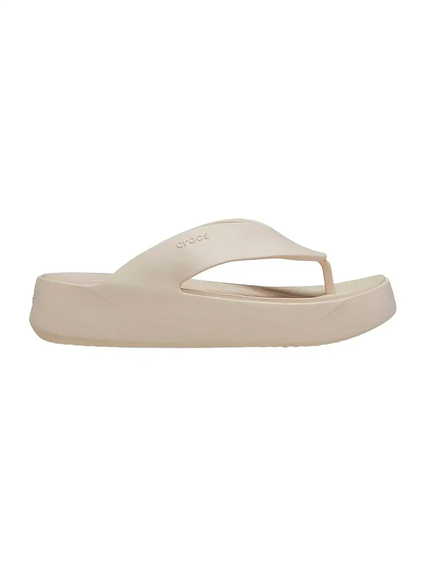 CROCS Women's Flip Flops Getaway Platform Flip W 209410 160 Beige