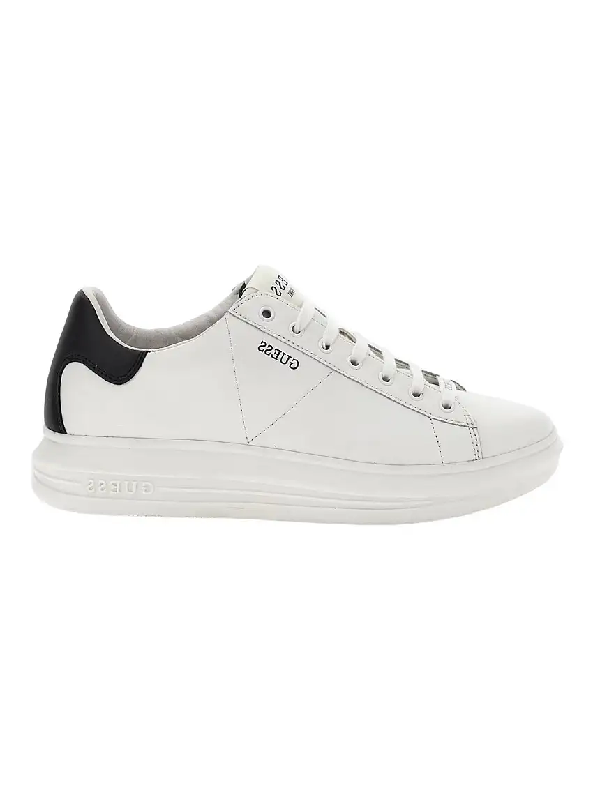 GUESS Men's Sneaker Vibo FM8VIB LEL12 WHIBK White
