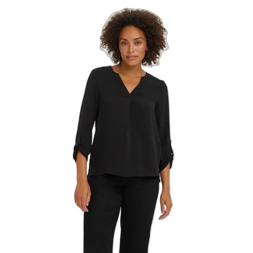 Camicetta a pieghe da donna con scollo a V Vero Moda Wilma Wvn