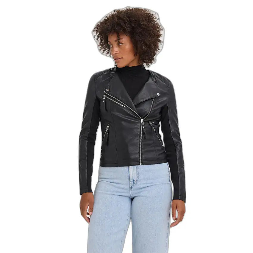 Giacca di pelle da donna Vero Moda Riafavo 22