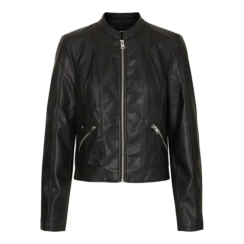 Giacca di pelle da donna Vero Moda Khloefavo 22