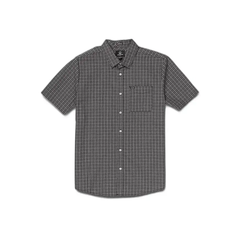 Mini camicia a quadri in tessuto Volcom