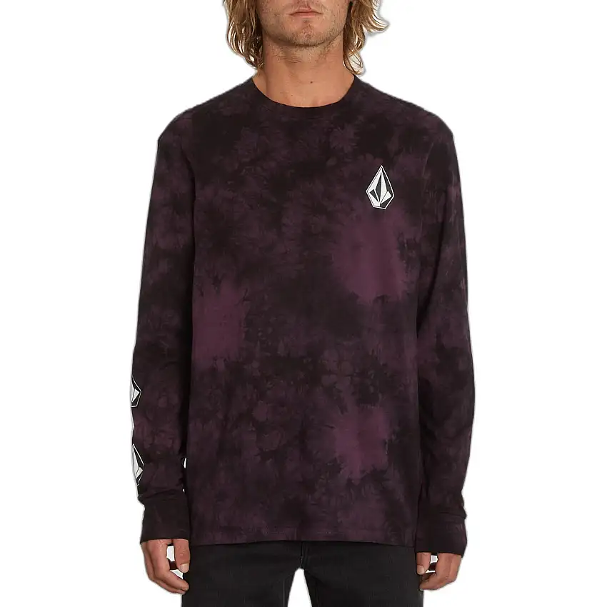 Maglietta a maniche lunghe Volcom Iconic Stone Dye