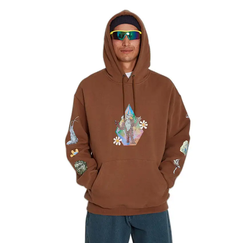 Felpa con cappuccio Volcom Fa Chrissieabbottxfrench