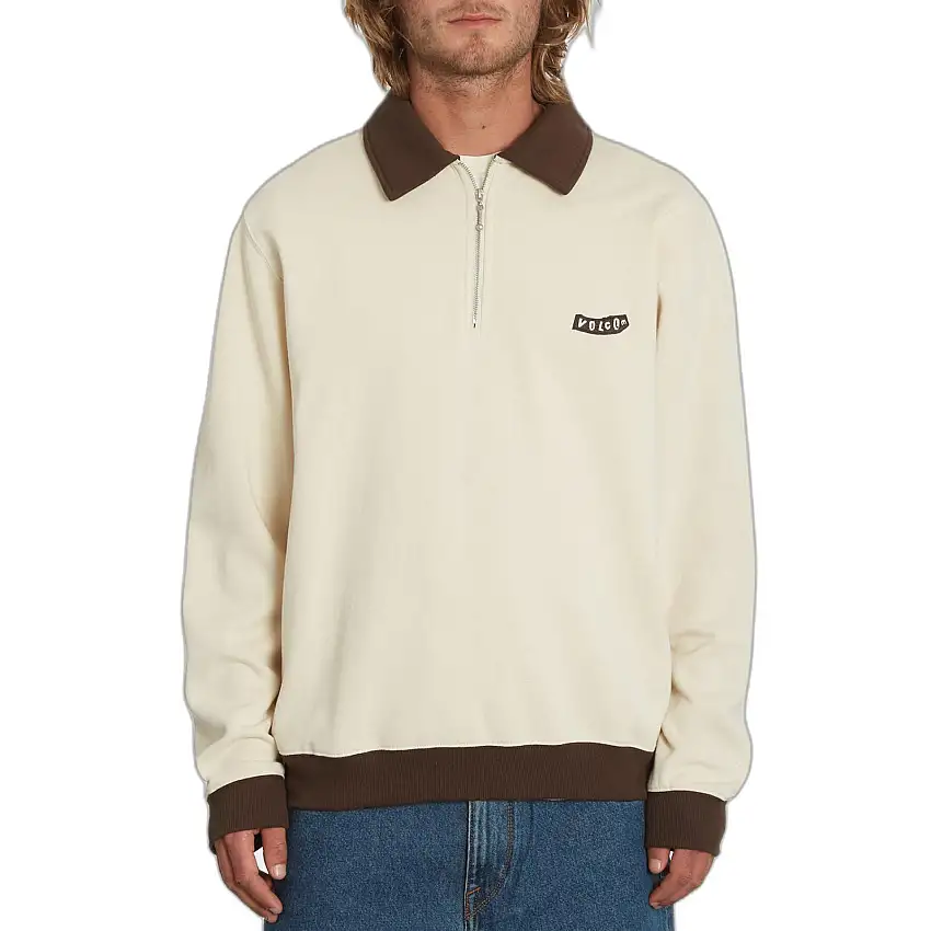 Felpa con zip a girocollo Volcom Nevermine