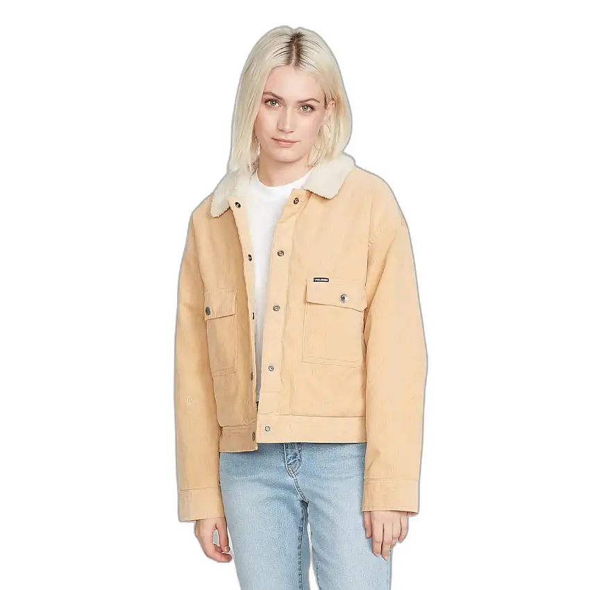 Giacca di velluto a coste da donna Volcom Weaton