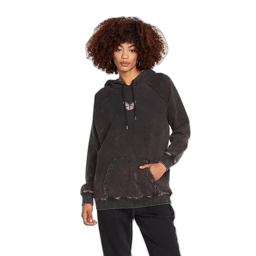 Felpa da donna con cappuccio Volcom Truly Stoked Bf Po