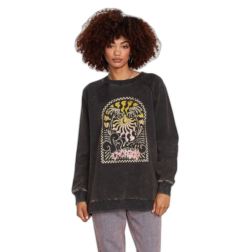 Felpa donna girocollo Volcom Stone Magic Bf