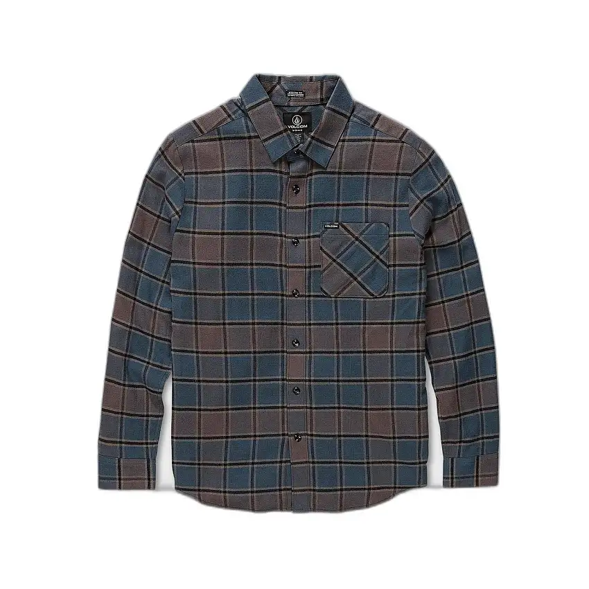 Camicia bambina a maniche lunghe Volcom Caden Plaid