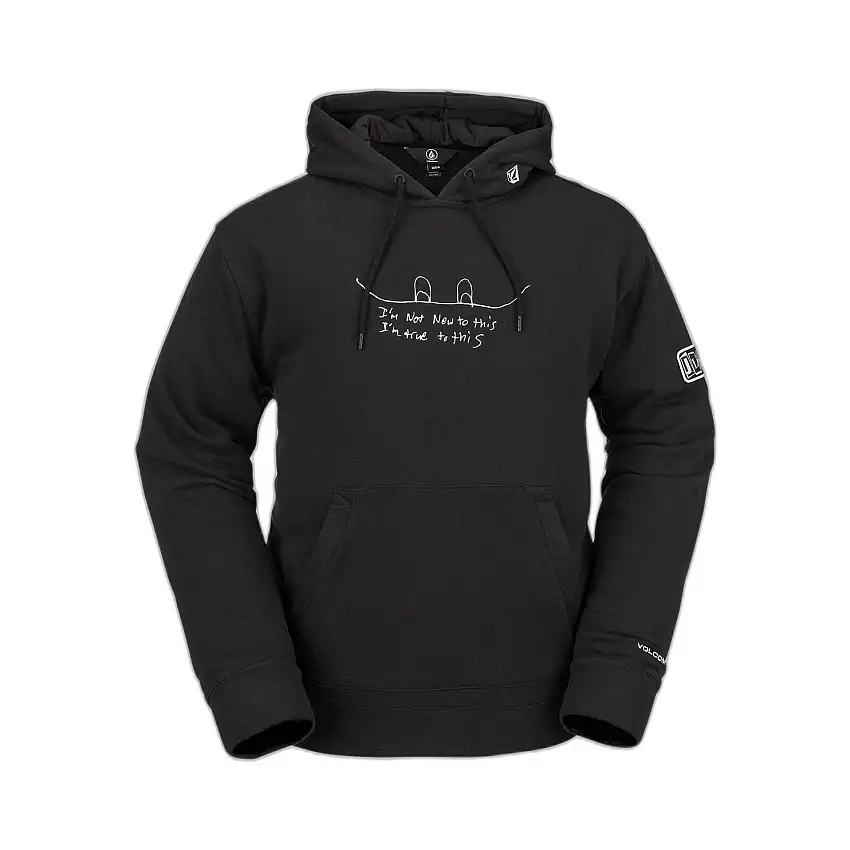 Felpa con cappuccio in pile Volcom JLA