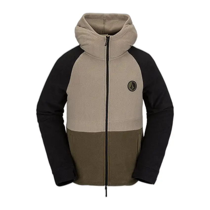 Felpa con cappuccio con zip intera Volcom V-science